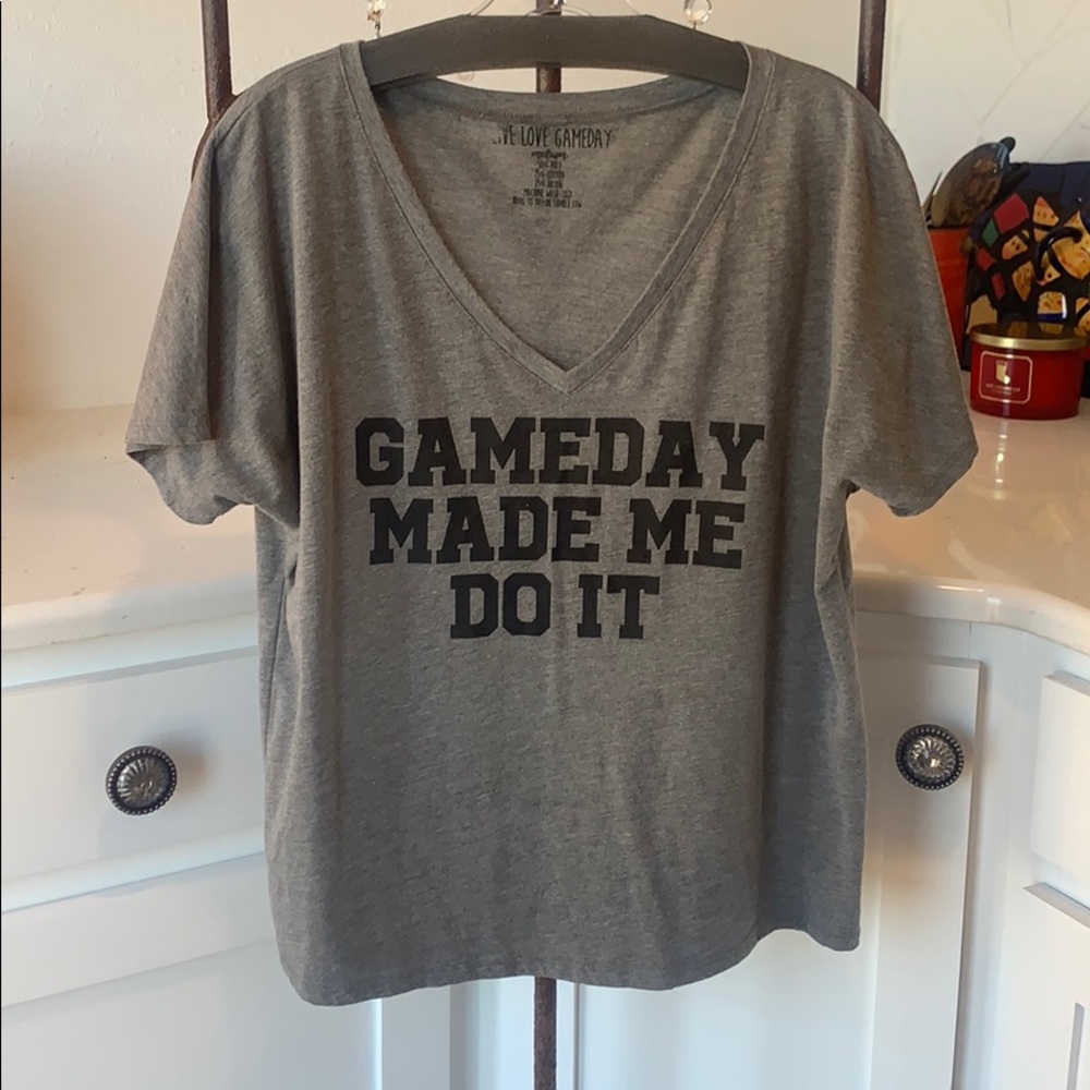 Graphic Game Day T Shirt